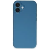 Apple iPhone 16 Plus Kılıf First Silikon - Mavi