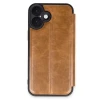 Apple iPhone 16 Plus Kılıf Flip Cover - Taba