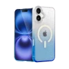 Apple iPhone 16 Plus Pummel Shiny Magsafe Kapak - Mavi
