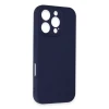 Apple iPhone 16 Pro Kılıf First Silikon - Lacivert