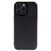 Apple iPhone 16 Pro Max Kılıf Auto Focus Karbon Kapak - Siyah