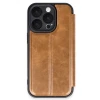 Apple iPhone 16 Pro Max Kılıf Flip Cover - Taba