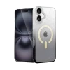 Apple iPhone 16 Pummel Shiny Magsafe Kapak - Siyah