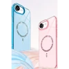 Apple iPhone 16E Live Diamond Magsafe Kapak - Mavi