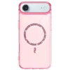 Apple iPhone 17 Air Live Diamond Magsafe Kapak - Pembe