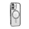 Apple iPhone 17 Joke Simli Magneticsafe Kılıf - Gümüş