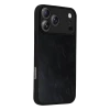 Apple iPhone 17 Pro Aras Deri Kapak - Siyah