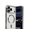Apple iPhone 17 Pro Kross Magneticsafe Kapak - Gümüş