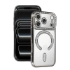Apple iPhone 17 Pro Max Joke Simli Magneticsafe Kılıf - Gümüş