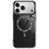 Apple iPhone 17 Pro Max Live Diamond Magsafe Kapak - Siyah