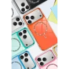 Apple iPhone 17 Pro Max Live Diamond Magsafe Kapak - Turuncu