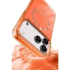 Apple iPhone 17 Pro Max Live Diamond Magsafe Kapak - Turuncu
