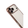 Apple iPhone 17 Pro Max Razer Lensli Silikon - Çöl Titanyum