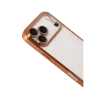 Apple iPhone 17 Pro Max Razer Lensli Silikon - Turuncu