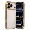 Apple iPhone 17 Pro Razer Lensli Silikon - Gold