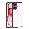 Apple iPhone 17 Razer Lensli Silikon - Açık Mor
