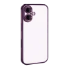 Apple iPhone 17 Razer Lensli Silikon - Açık Mor