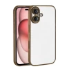 Apple iPhone 17 Razer Lensli Silikon - Çöl Titanyum