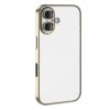 Apple iPhone 17 Razer Lensli Silikon - Gold
