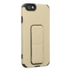 Apple iPhone 6 Kılıf Mega Standlı Silikon - Gold