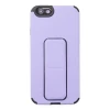 Apple iPhone 6 Kılıf Mega Standlı Silikon - Lila