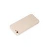 Apple iPhone 7 Kılıf First Silikon - Krem