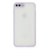 Apple iPhone 7 Plus Kılıf Montreal Silikon Kapak - Mor