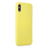 Apple iPhone X Kılıf First Silikon - Sarı