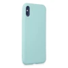 Apple iPhone X Kılıf First Silikon - Turkuaz