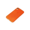 Apple iPhone XR Kılıf First Silikon - Parlak Turuncu