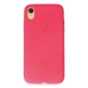 Apple iPhone XR Kılıf First Silikon - Pembe