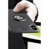 Apple iPhone XS Max Kılıf Range Yüzüklü Silikon - Siyah