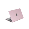 Apple MacBook Neo Şeffaf Macbook Kapak - Pembe