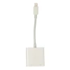 APR22 Iphone Otg 2in1 - Beyaz