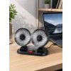 Araç, Karavan ve Tır İçin Çift Fanlı Mini Vantilatör