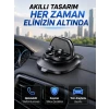 Araç Torpidosu İçin Telefon Tutucu Gizlenebilir Park Telefon Numaralı Stand