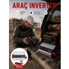 Araçtan Elektrik Kullanımı Sağlayan 1000W Akü İnvertör