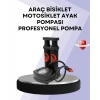 Basınç Saatli Ayak Pompası Bisiklet ve Araç Uyumlu