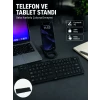 Bluetooth Katlanabilir Klavye USB-C Şarjlı 3 Cihaz Bağlantılı Taşınabilir Klavye