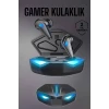 Bluetooth Oyuncu Kulaklığı Led Işıklı Kablosuz ANC Özelliği