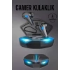 Bluetooth Oyuncu Kulaklığı Led Işıklı Kablosuz ANC Özelliği