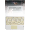 Bluetooth Touchpad Klavye 10.9 inch Kablosuz Wifi Q Klavye Slim