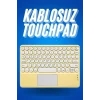 Bluetooth Touchpad Klavye Ultra İnce Taşınabilir Q Klavye Yeni Nesil