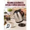Çelik Su Isıtıcı Kettle Dayanıklı Paslanmaz Çelik Uzun Ömürlü