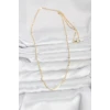 CM 14K Gold Renk Burgu Model 60 cm Kadın Kolye