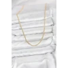 CM 14K Gold Renk Halka Model 60 cm Kadın Kolye