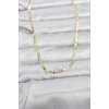 CM 14K Gold Renk Zincir Model 60 cm Kadın Kolye