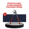 Dayanıklı Çelik Papağan Pense Ergonomik Yalıtımlı Sap