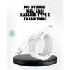 Dayanıklı Dış Kaplamalı 30W 5.0A Type-C Hızlı Şarj ve Data Kablosu