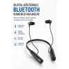 Dijital Batarya Göstergeli Bluetooth Özellikli Boyun Askılı Kulaklık
